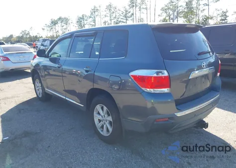 2012 Toyota Highlander from USA, damaged, VIN 5TDZA3EH2CS031109